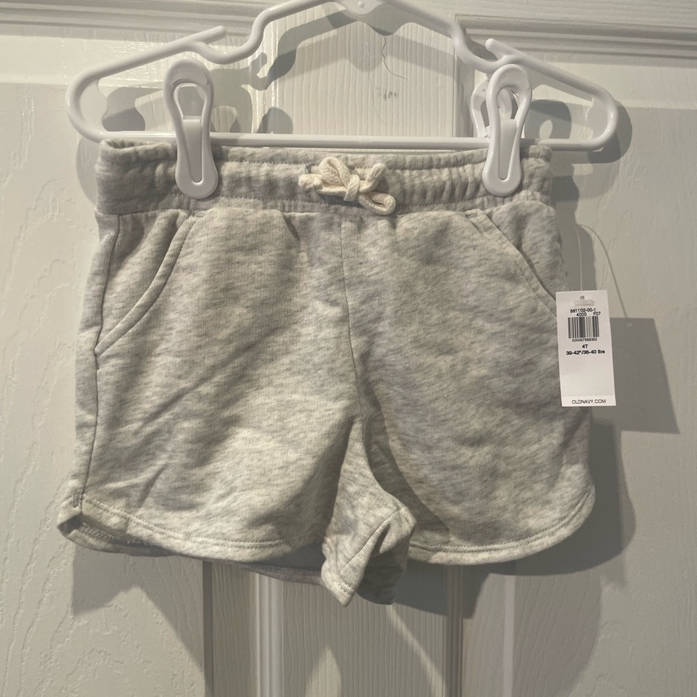 NWT Old Navy Toddler Cotton Knit Pull On Shorts 4T
